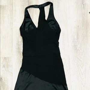 Bebe y2k Satin Midi Dress
